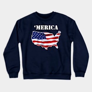 MERICA Crewneck Sweatshirt